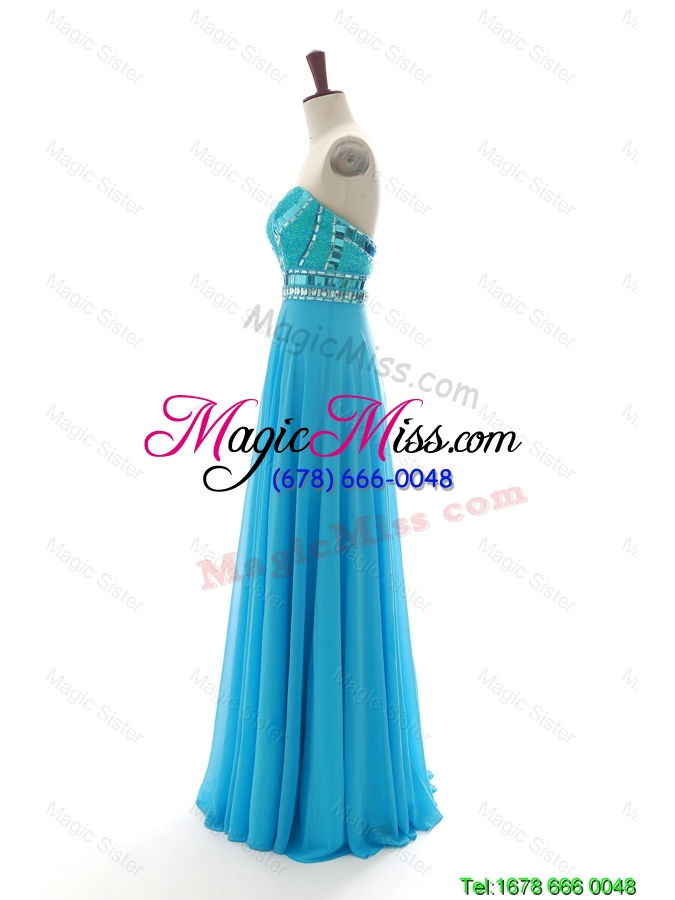 wholesale unique empire sweetheart prom dresses with sequins and beading