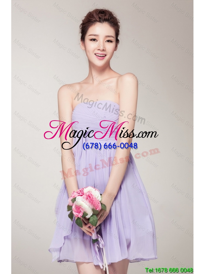 wholesale new style strapless prom gowns with mini length