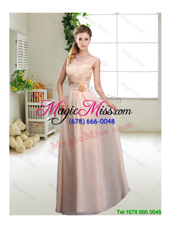 wholesale elegant laced and bowknot dama dresses with halter top