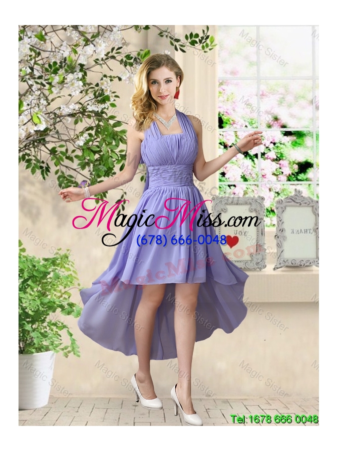 wholesale elegant hand made flowers prom dresses with short sleeves
