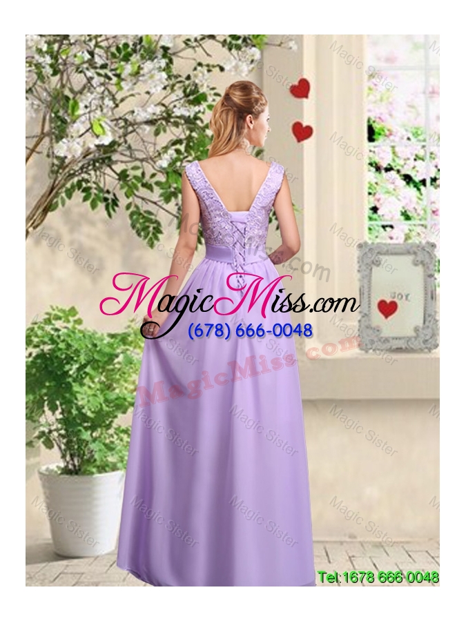 wholesale classical 2016 bowknot prom dresses with floor length