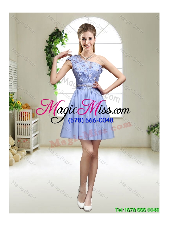 wholesale popular 2016 appliques lavender prom dresses with bateau