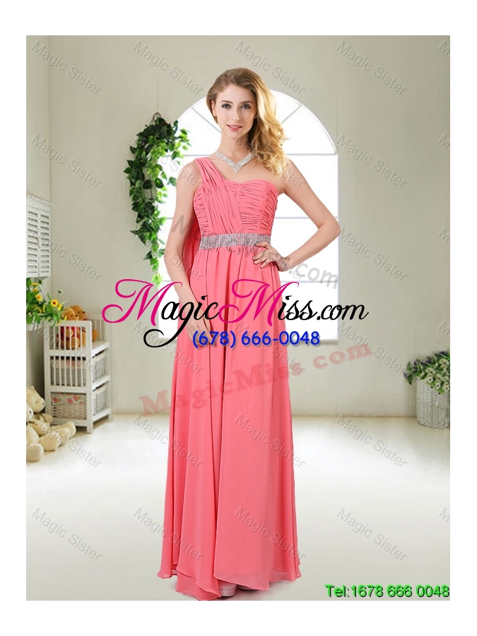 wholesale elegant strapless prom dresses in watermelon red