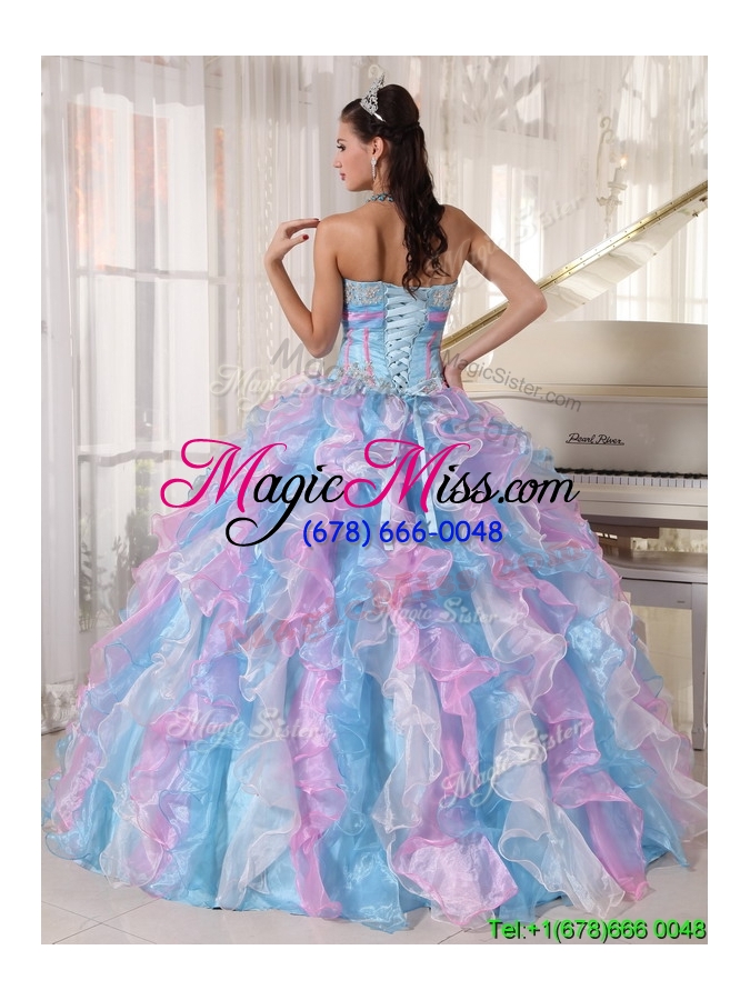 wholesale 2016 new style ball gown sweetheart floor length quinceanera dresses