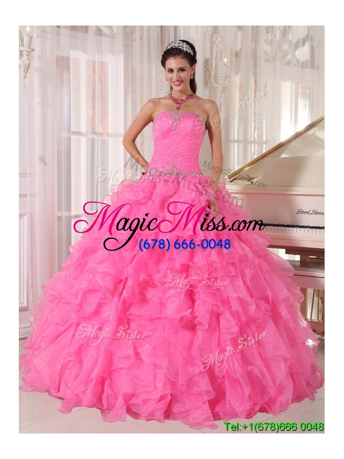 wholesale exclusive ball gown strapless in stock quinceanera dresses with beading