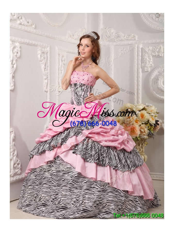 wholesale elegant ball gown strapless floor length beading plus size quinceanera dresses