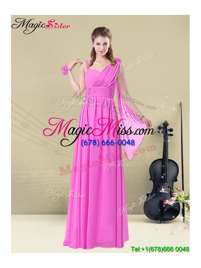 wholesale beautiful empire ruching dama dresses for spring