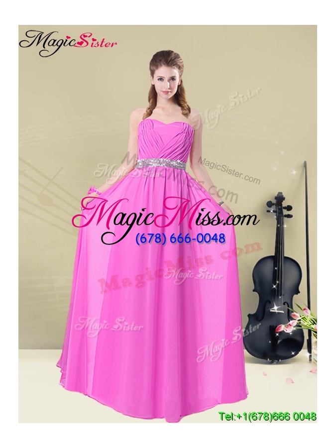wholesale beautiful empire ruching dama dresses for spring