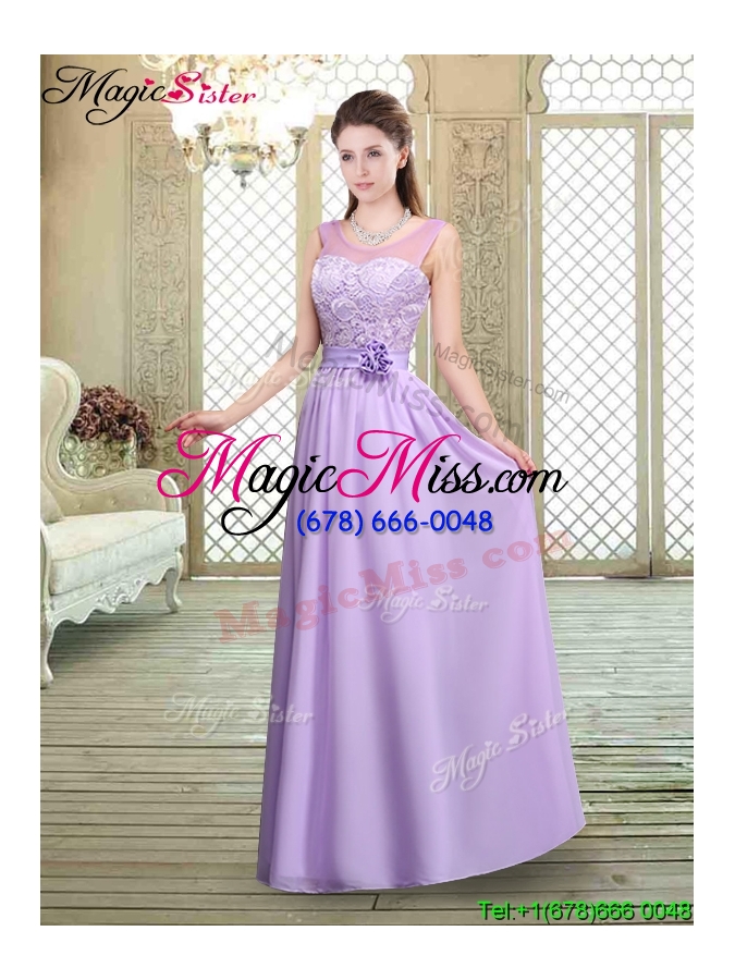 wholesale hot sale empire lavender 2016 prom dresses
