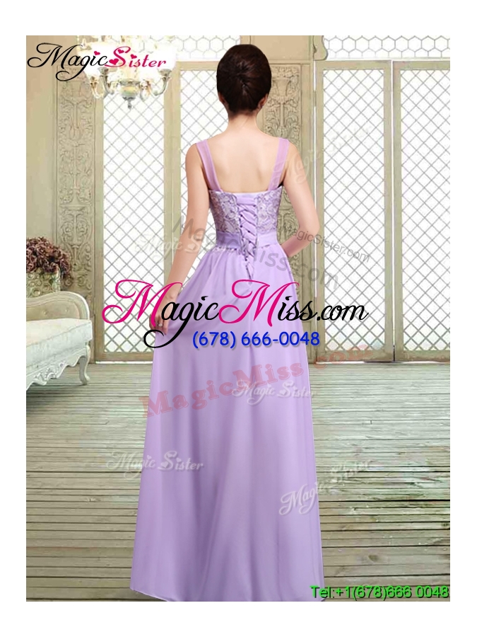 wholesale best scoop lace prom dresses in lavender