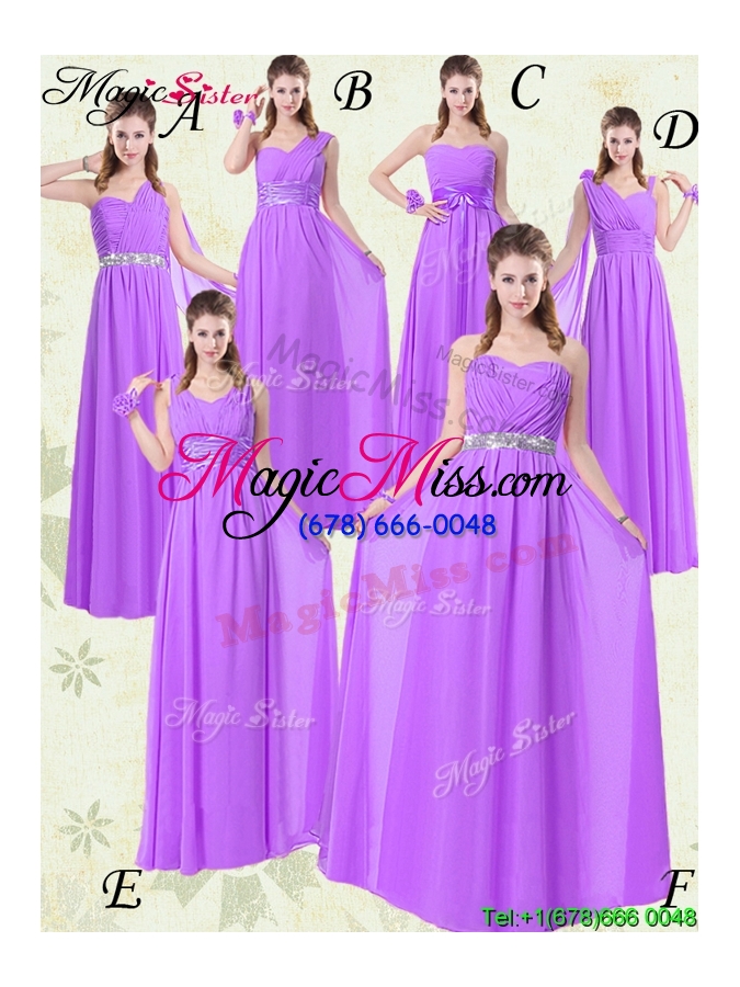 wholesale best empire straps ruching bridesmaid dresses for fall