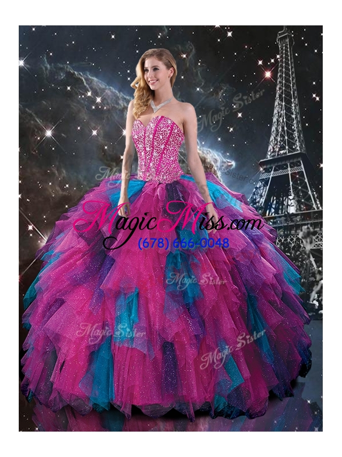 wholesale new style sweetheart beading princesita dress in multi color