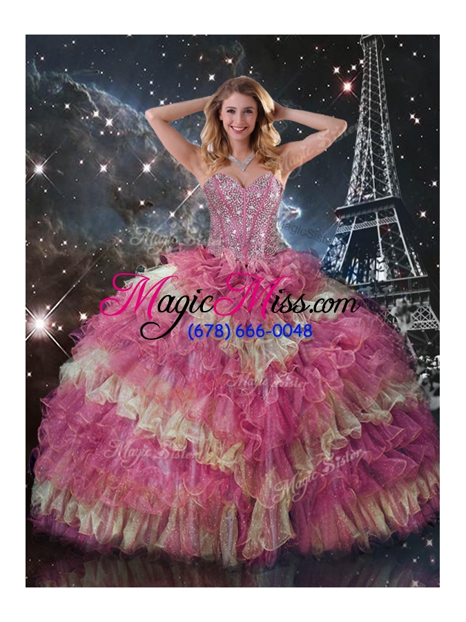 wholesale wonderful sweetheart ruffled layers princesita dress for fall