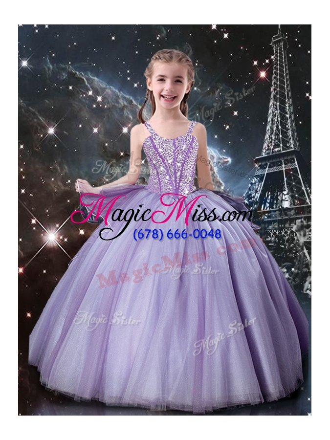 wholesale sweet ball gown beading princesita dress in lavender