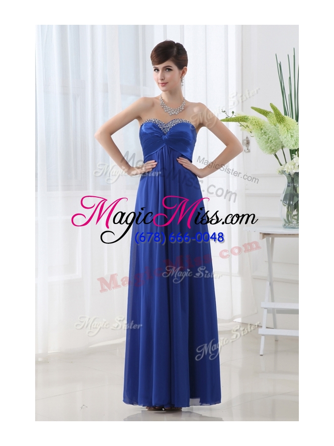 wholesale 2016 pretty empire sweetheart prom dresses with beading