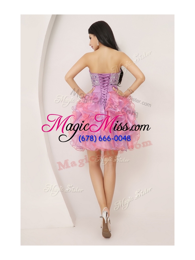 wholesale lovely short sweetheart beading and bowknot pageant gowns