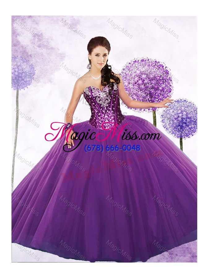 wholesale unique ball gown quinceanera dresses with beading and sequins
