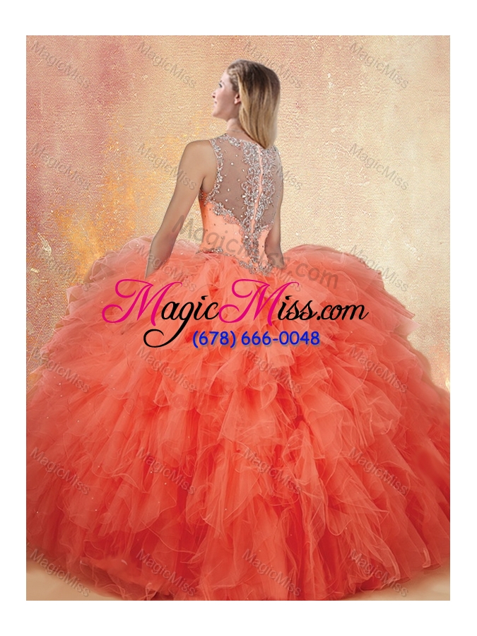 wholesale fashionable straps sweet 16 dresses with ruffles and appliques