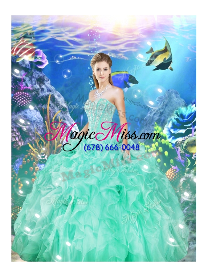 wholesale unique ball gown sweetheart detachable quinceanera dresses for 16 birthday party