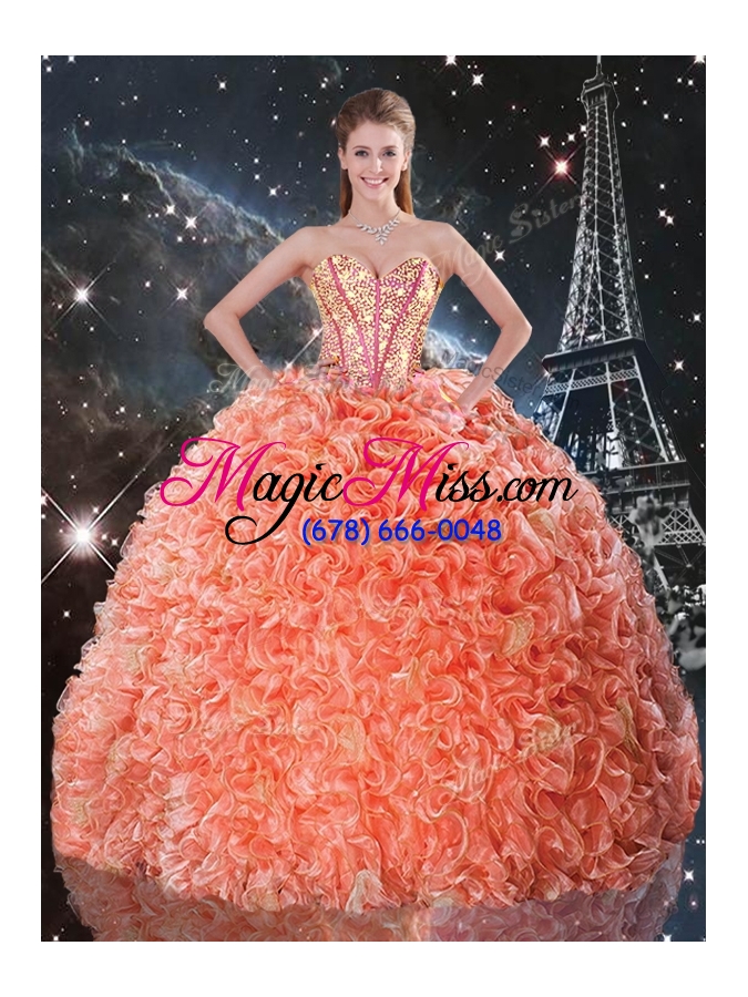 wholesale pretty detachable sweetheart beading and ruffles quinceanera gowns