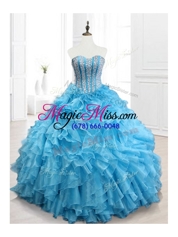 wholesale custom make ball gown sweetheart quinceanera dresses with beading