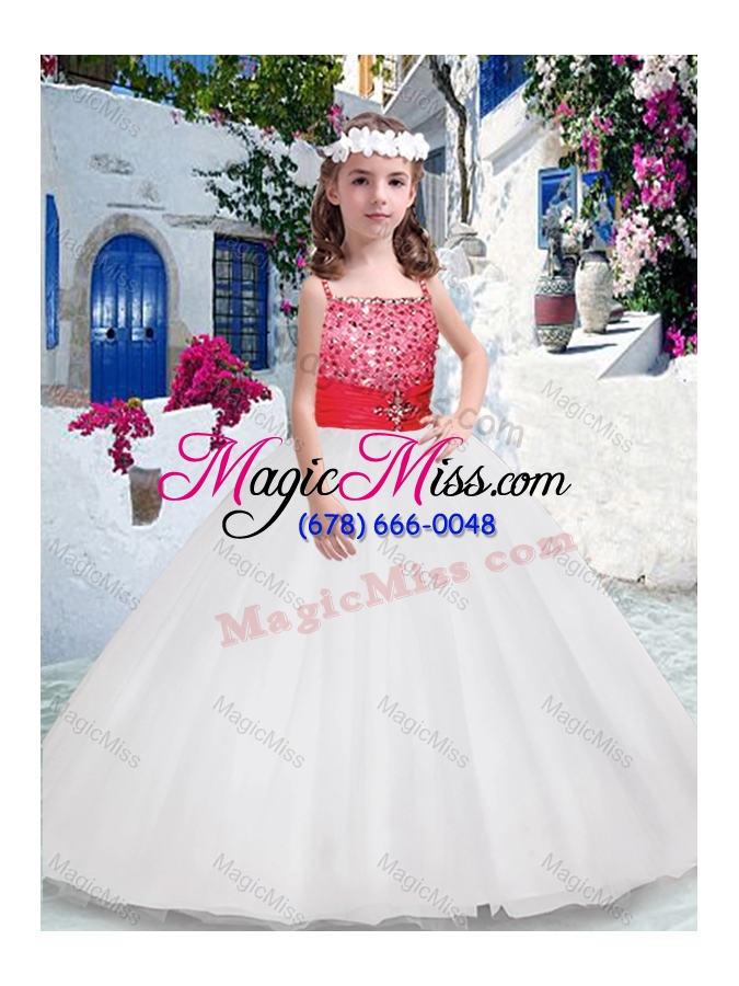 wholesale wonderful ball gown spaghetti straps mini quinceanera dresses with beading