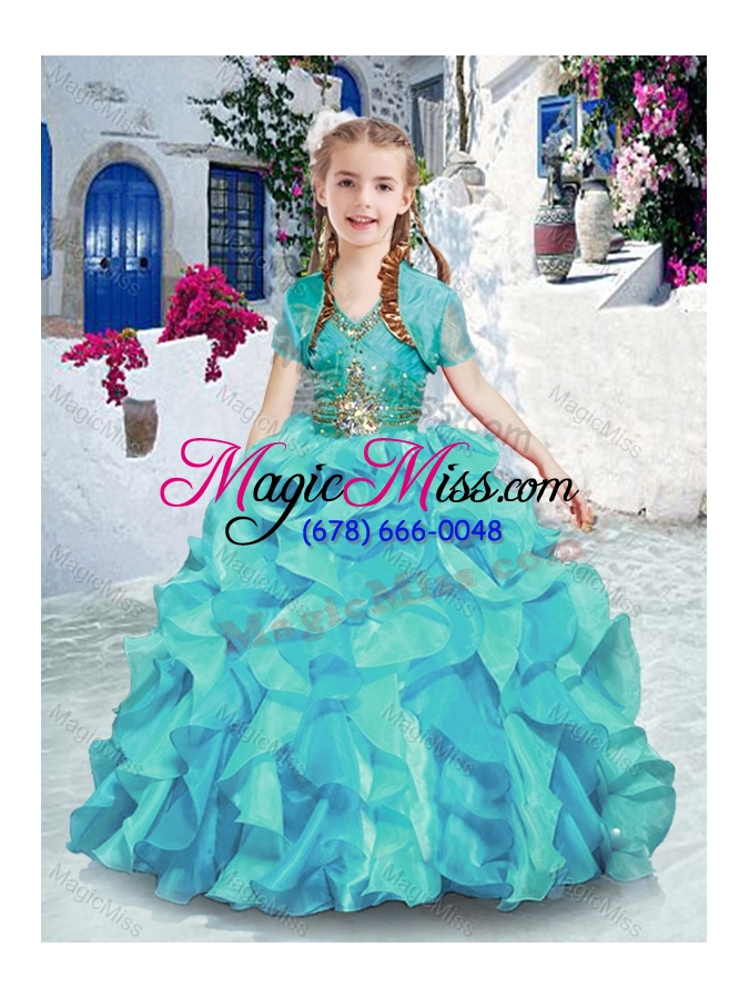 wholesale latest halter top mini quinceanera dresses with ruffles and beading