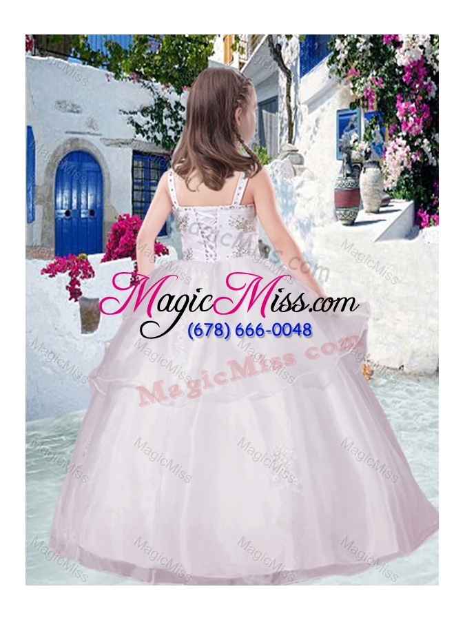 wholesale gorgeous straps mini quinceanera dresses with appliques and beading