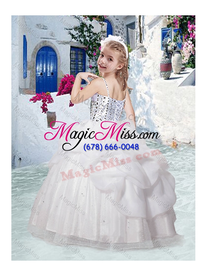 wholesale perfect spaghetti straps mini quinceanera dresses with beading and bubles