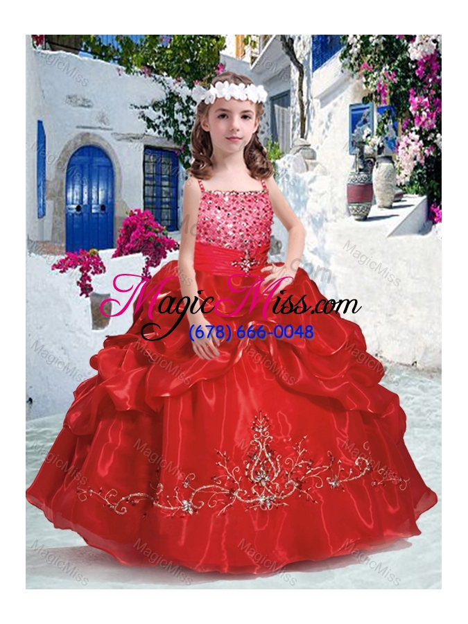 wholesale top selling spaghetti straps mini quinceanera dresses with beading and bubles