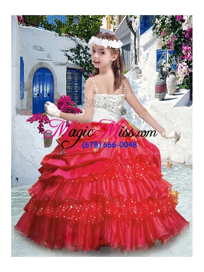 wholesale classical ball gown mini quinceanera dresses with ruffled layers and beading