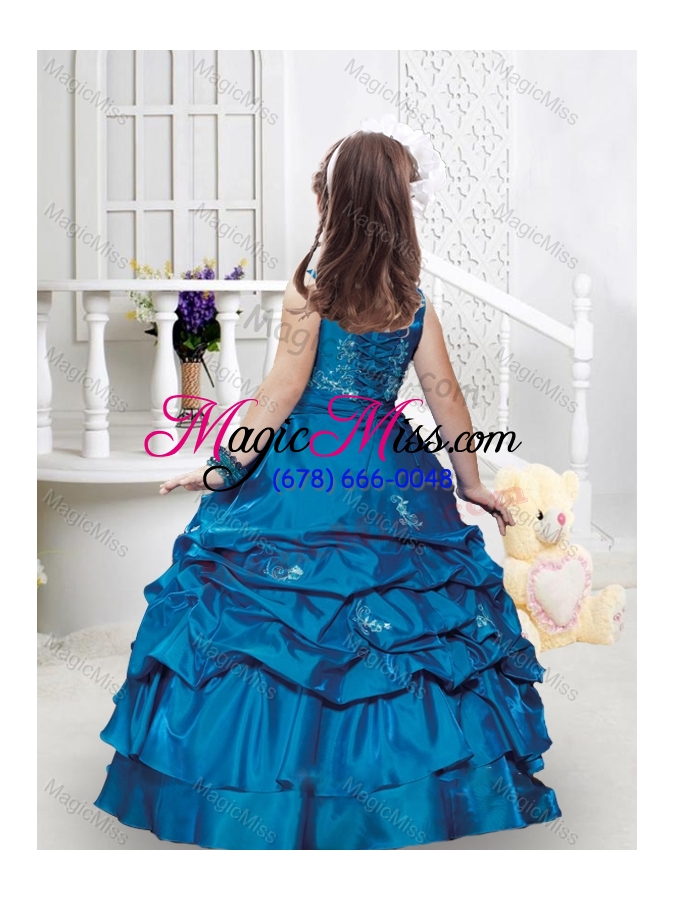 wholesale new style square taffeta mini quinceanera dresses with appliques and bubles