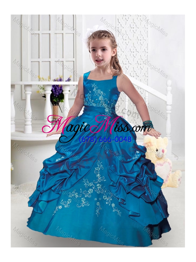 wholesale new style square taffeta mini quinceanera dresses with appliques and bubles