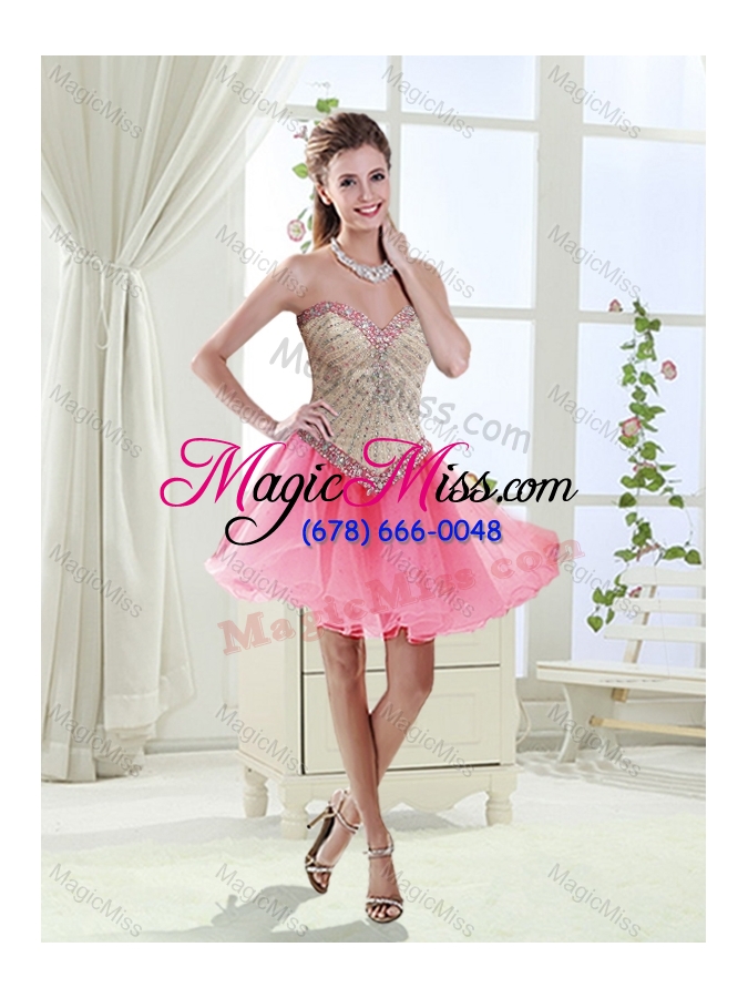 wholesale sophisticated rolling flowers detachable quinceanera gowns  with brush train
