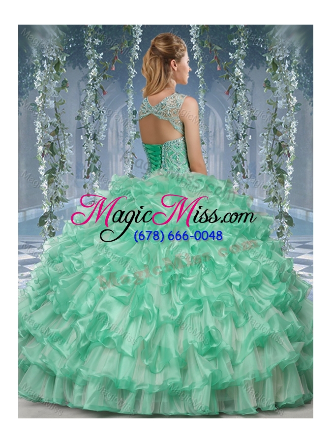 wholesale lovely big puffy sweet fifteen dresses  with beading and ruffles