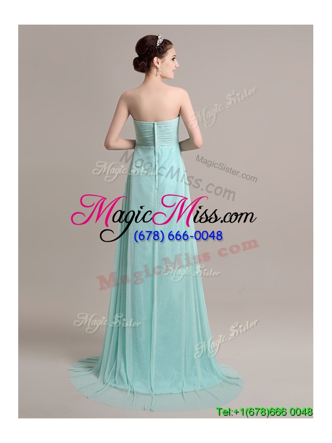 wholesale exquisite hand made flowers and beaded evening dress in apple green