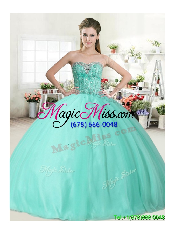 wholesale affordable beaded big puffy quinceanera dress in coral red