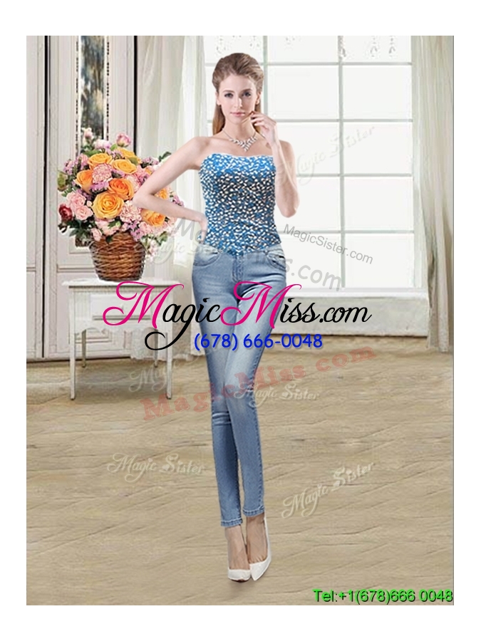 wholesale discount puffy sweetheart teal detachable quinceanera dress with beading