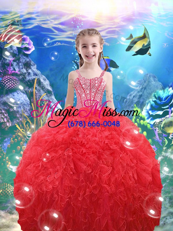 wholesale floor length coral red vestidos de quinceanera sweetheart sleeveless lace up