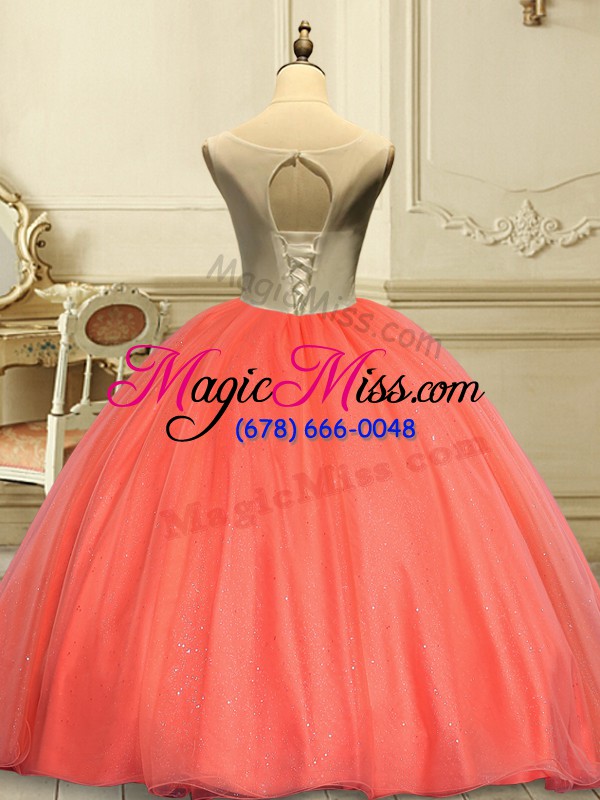 wholesale rose pink sleeveless floor length appliques lace up 15 quinceanera dress