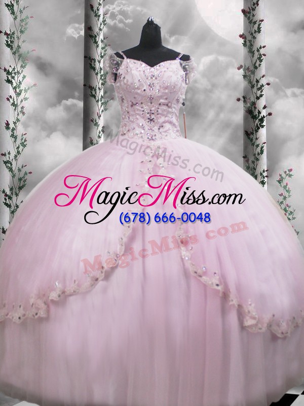 wholesale lovely lilac v-neck neckline beading and appliques quinceanera gown cap sleeves side zipper