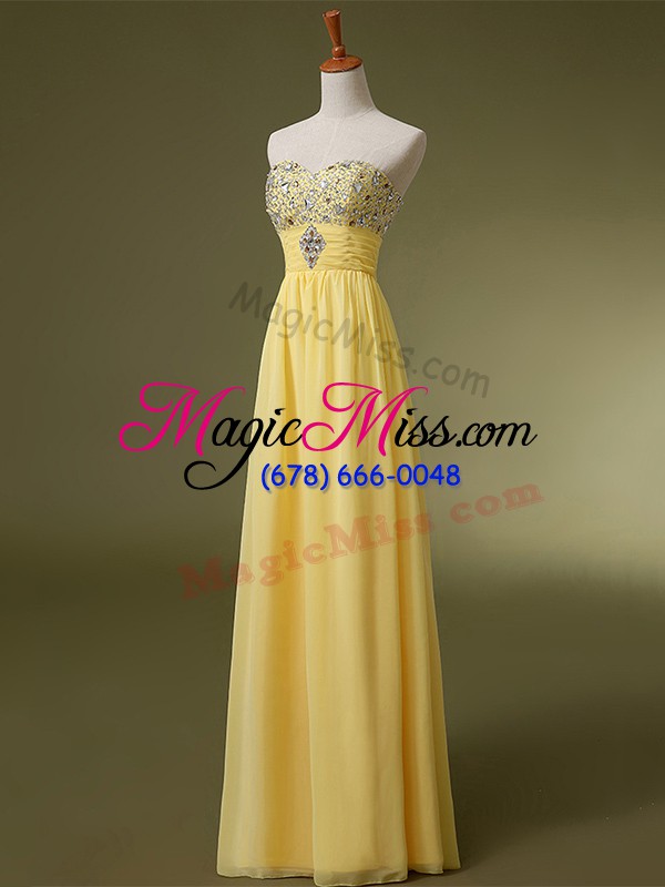 wholesale fashion floor length empire sleeveless baby blue prom gown lace up