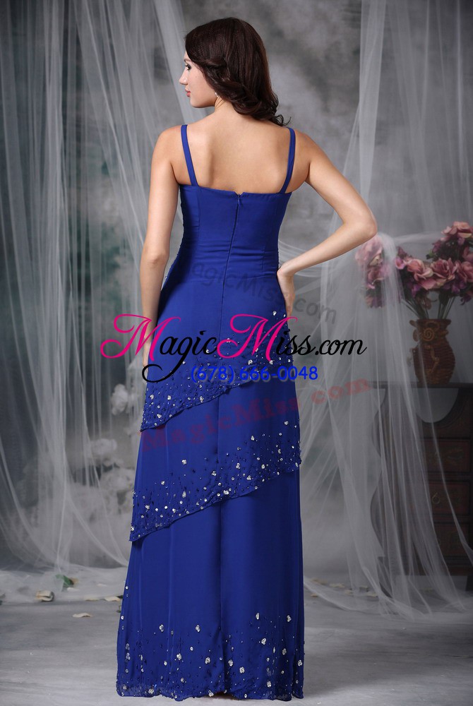 wholesale pretty purple chiffon zipper mother of the bride dress sleeveless floor length beading