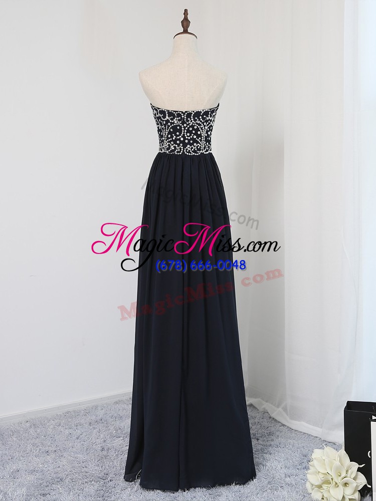 wholesale sleeveless zipper floor length beading dress for prom