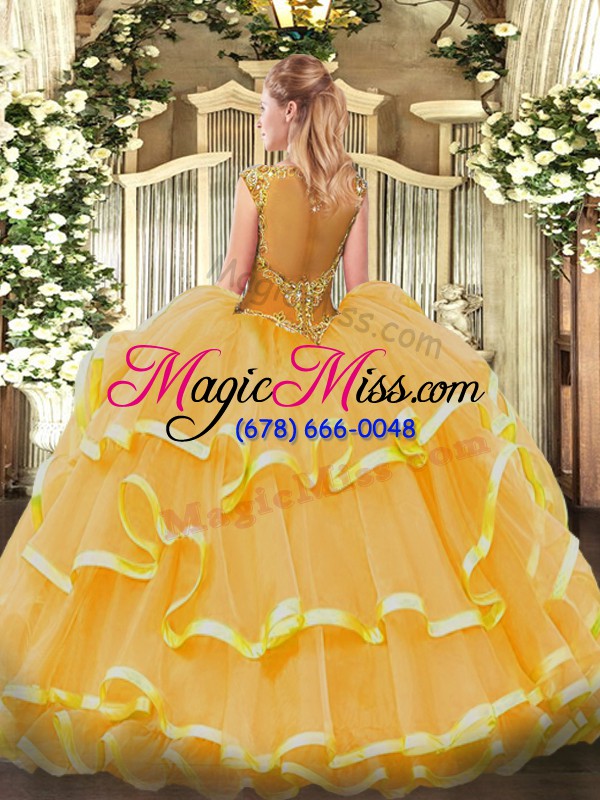 wholesale floor length lace up quinceanera gowns apple green for sweet 16 and quinceanera with beading and ruffled layers