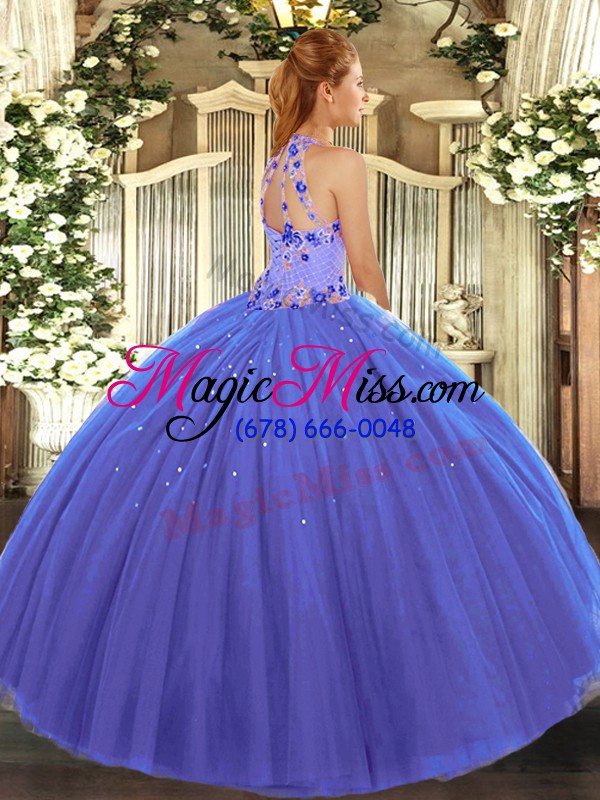 wholesale floor length lace up vestidos de quinceanera fuchsia for military ball and sweet 16 and quinceanera with embroidery