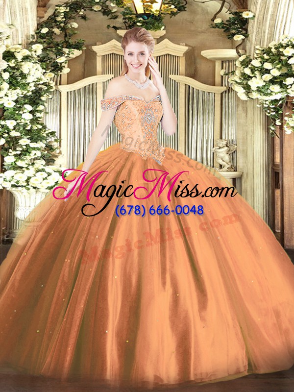 wholesale sleeveless lace up floor length beading sweet 16 dresses
