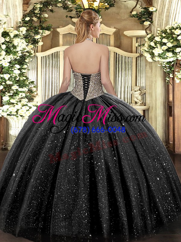 wholesale designer sleeveless lace up floor length beading sweet 16 dress