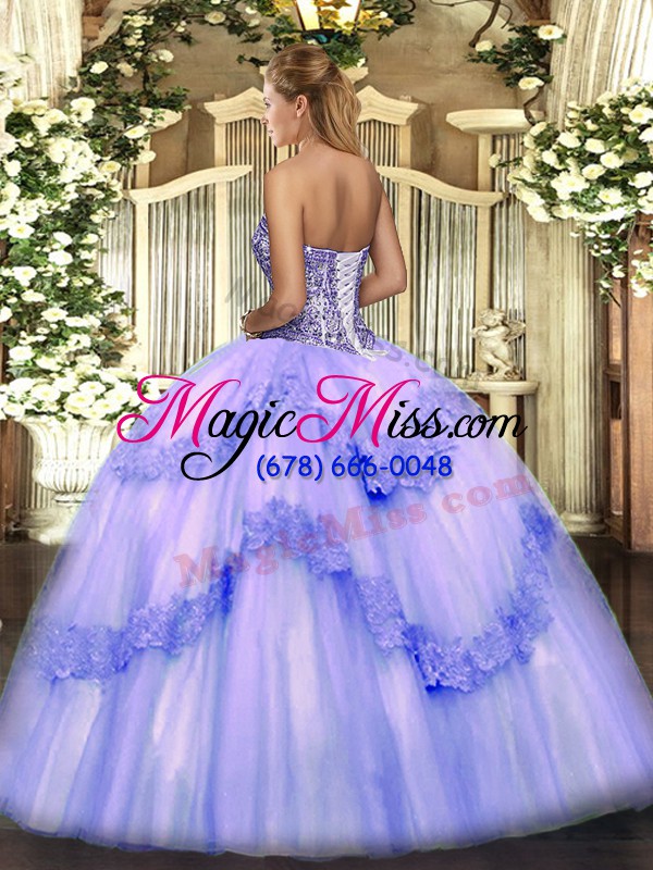 wholesale pink lace up quinceanera dress beading and appliques and ruffles sleeveless floor length