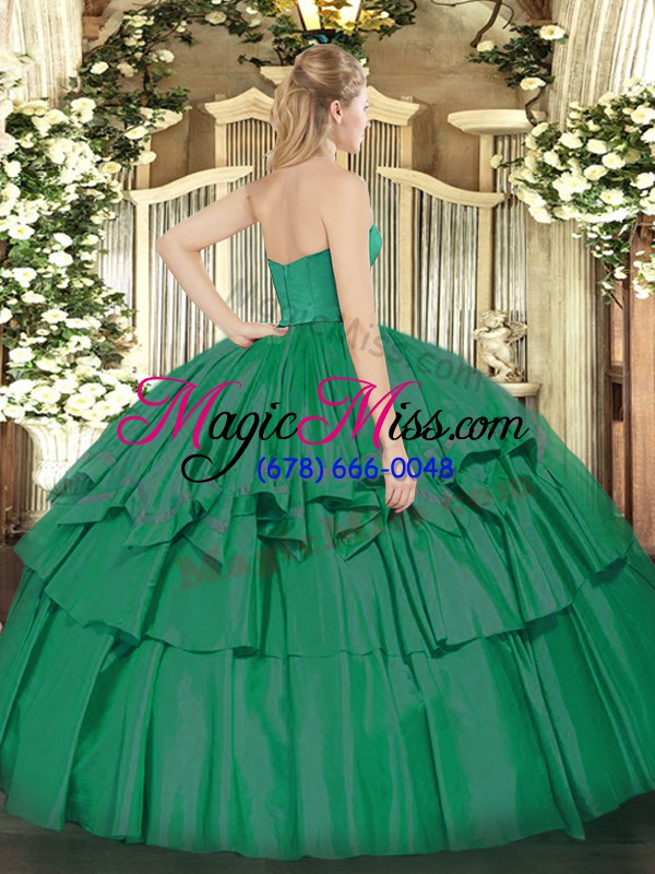 wholesale comfortable fuchsia sleeveless ruffled layers floor length sweet 16 dress